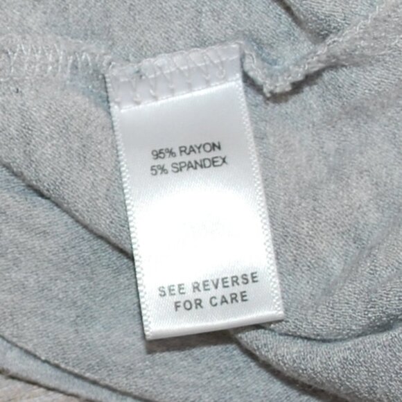 Fitz & Eddi Buckle Long Sleeve Button Up Blouse Shirt Gray Small - Picture 4 of 4